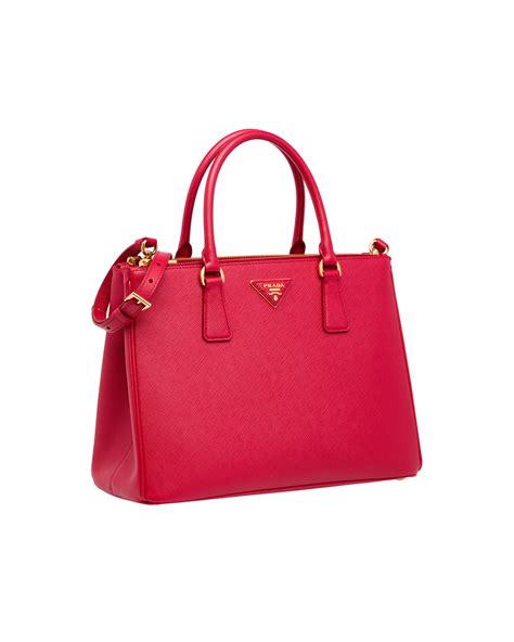 prada bag red interior|authentic Prada saffiano bag.